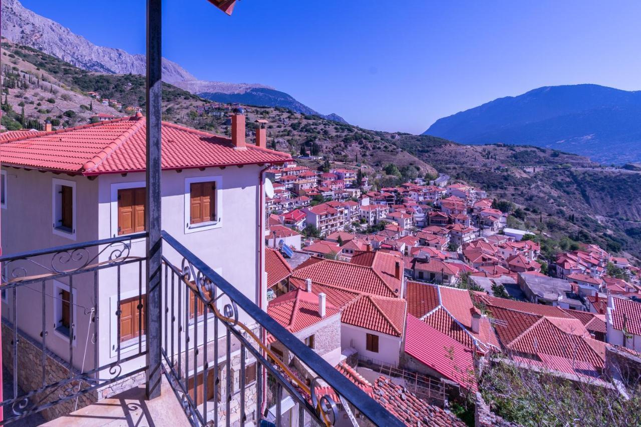 Katsarou Apartments Arachova Extérieur photo