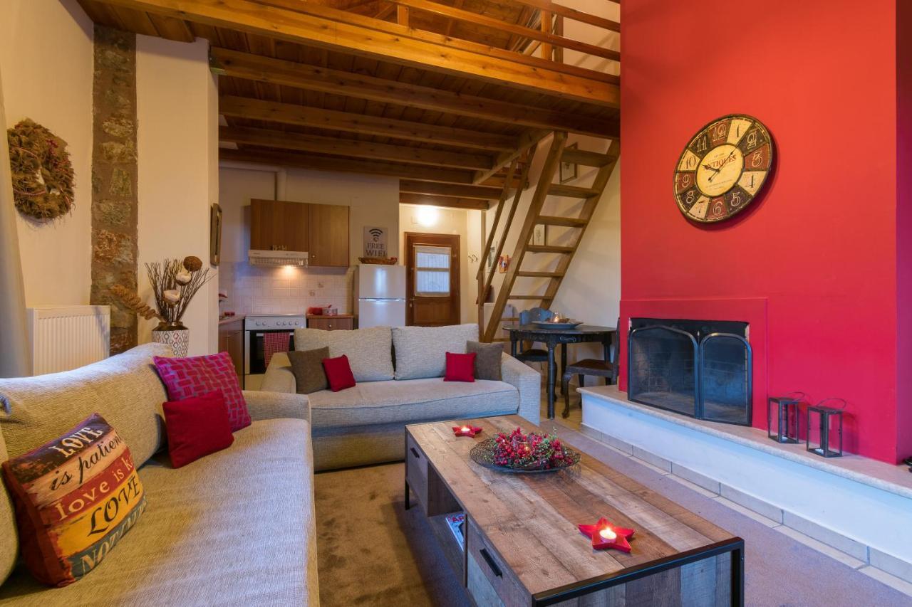Katsarou Apartments Arachova Extérieur photo